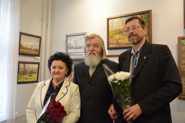Выставка Виталия Журавлева открылась в Фурманове