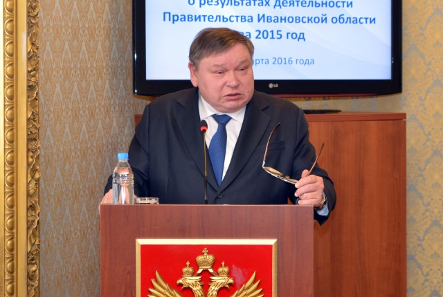 Павел Коньков ответил на вопросы фракций политический партий в Ивановской областной Думе