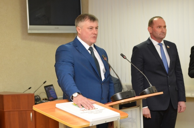 Алексей Крупин вступил в должность главы Кинешмы