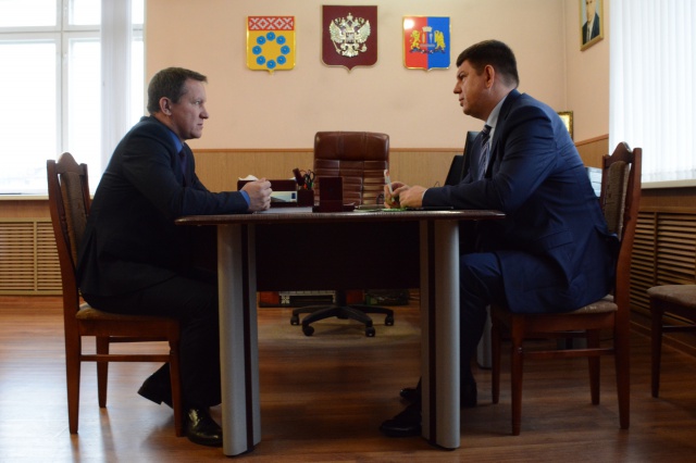 Виктор Смирнов посетил Пестяковский район