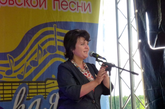 Анна Малышкина посетила фестиваль «Высоковская струна»
