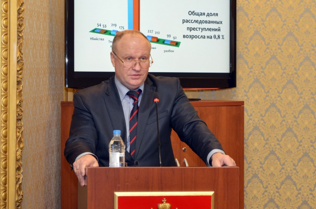 Начальник УМВД России по Ивановской области отчитался перед депутатами регионального парламента