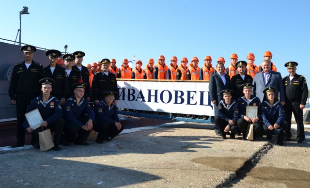 Александр Шаботинский принял участие в акции «Первый на флоте»