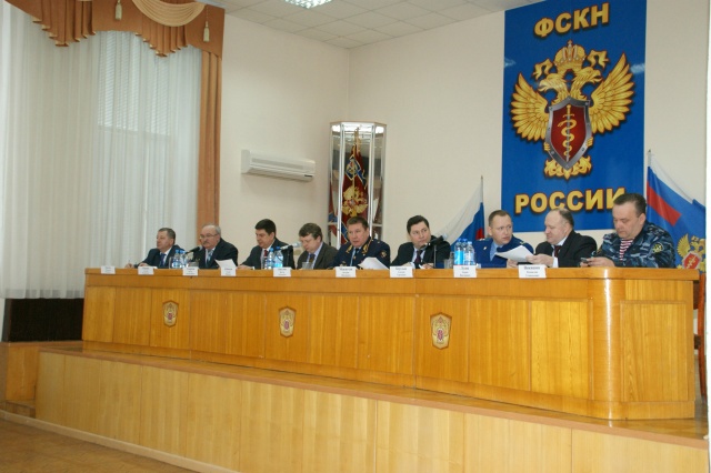 Виктор Смирнов принял участие  в коллегии УФСКН