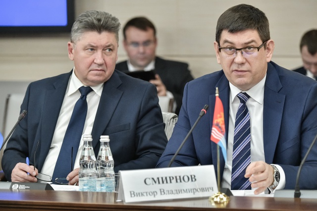 Виктор Смирнов выступил на заседании Совета законодателей ЦФО