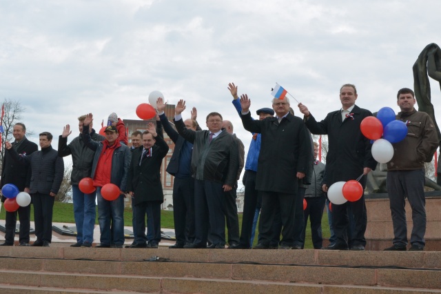 В Иванове прошла традиционная первомайская демонстрация
