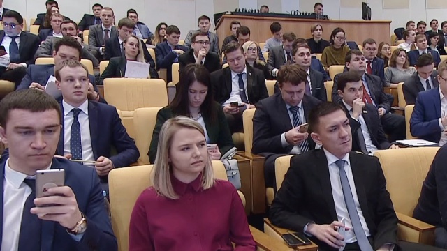 Сергей Окунев принял участие в заседании молодежного парламента в Госдуме РФ