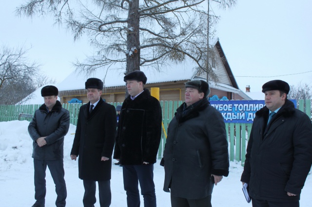 «Голубое топливо» пришло в одну из деревень Шуйского района