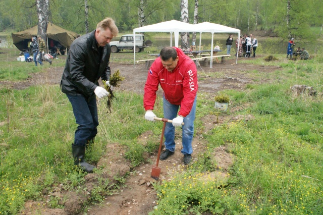 Николай Корчагин принял участие во Всероссийской экологической акции