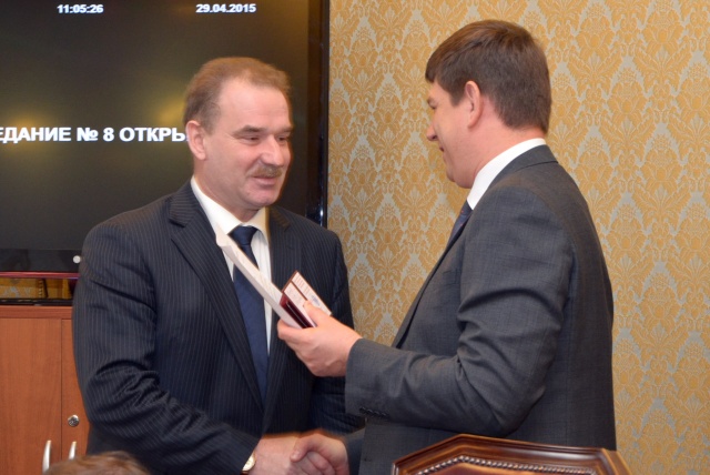 Вице-спикер Игорь Волков удостоен знака отличия